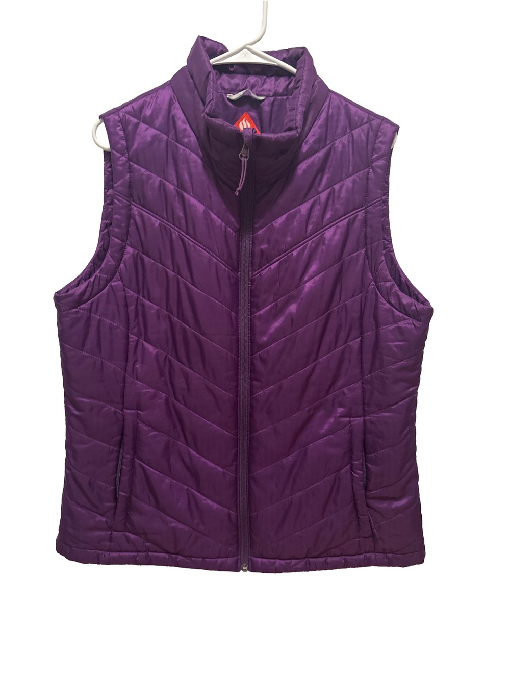 Columbia Sportswear Co. Women's Omni Heat Quilted Puffer Vest in Purple